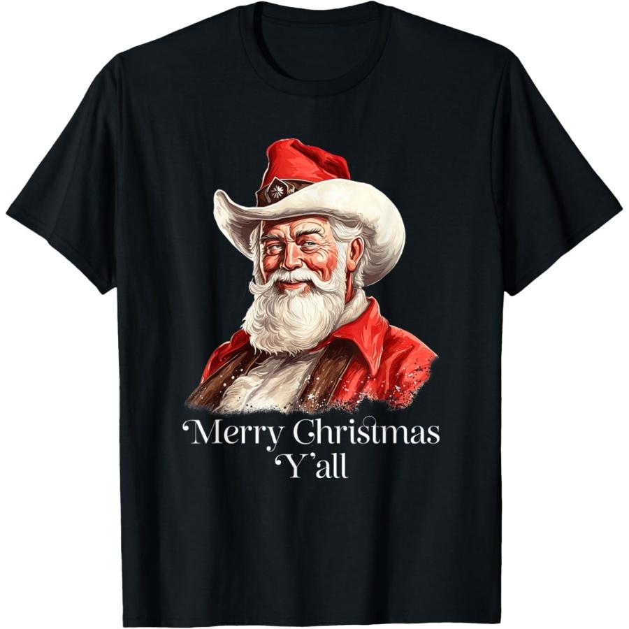 Винтажная ковбойская футболка Санта-Клауса в стиле кантри с надписью Merry Christmas Y all XXXXXL чёрный
Винтажная ковбойская футболка Санта-Клауса в стиле кантри с надписью Merry Christmas Y all XXXXXL чёрный