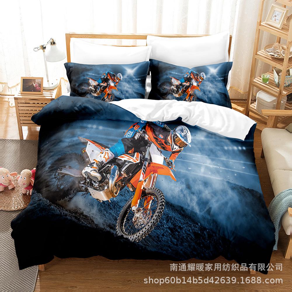 Комплект постельного белья с 3D-принтом, мотоциклетное пуховое одеяло и наволочка, 2/3 предмета, односпальная/двуспальная кровать, комната для мальчика, полноразмерный, быстросохнущий, моющийся домашний текстиль Baby 100x135cm
Комплект постельного белья с 3D-принтом, мотоциклетное пуховое одеяло и наволочка, 2/3 предмета, односпальная/двуспальная кровать, комната для мальчика, полноразмерный, быстросохнущий, моющийся домашний текстиль Baby 100x135cm