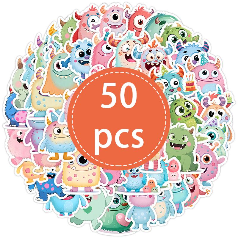 50PCS Kawaii Wide-Eyed Cartoon Animal Stickers Set Vinyl Waterproof Decals for DIY Water Bottles Scrapbooking
50PCS Kawaii Wide-Eyed Cartoon Animal Stickers Set Vinyl Waterproof Decals for DIY Water Bottles Scrapbooking