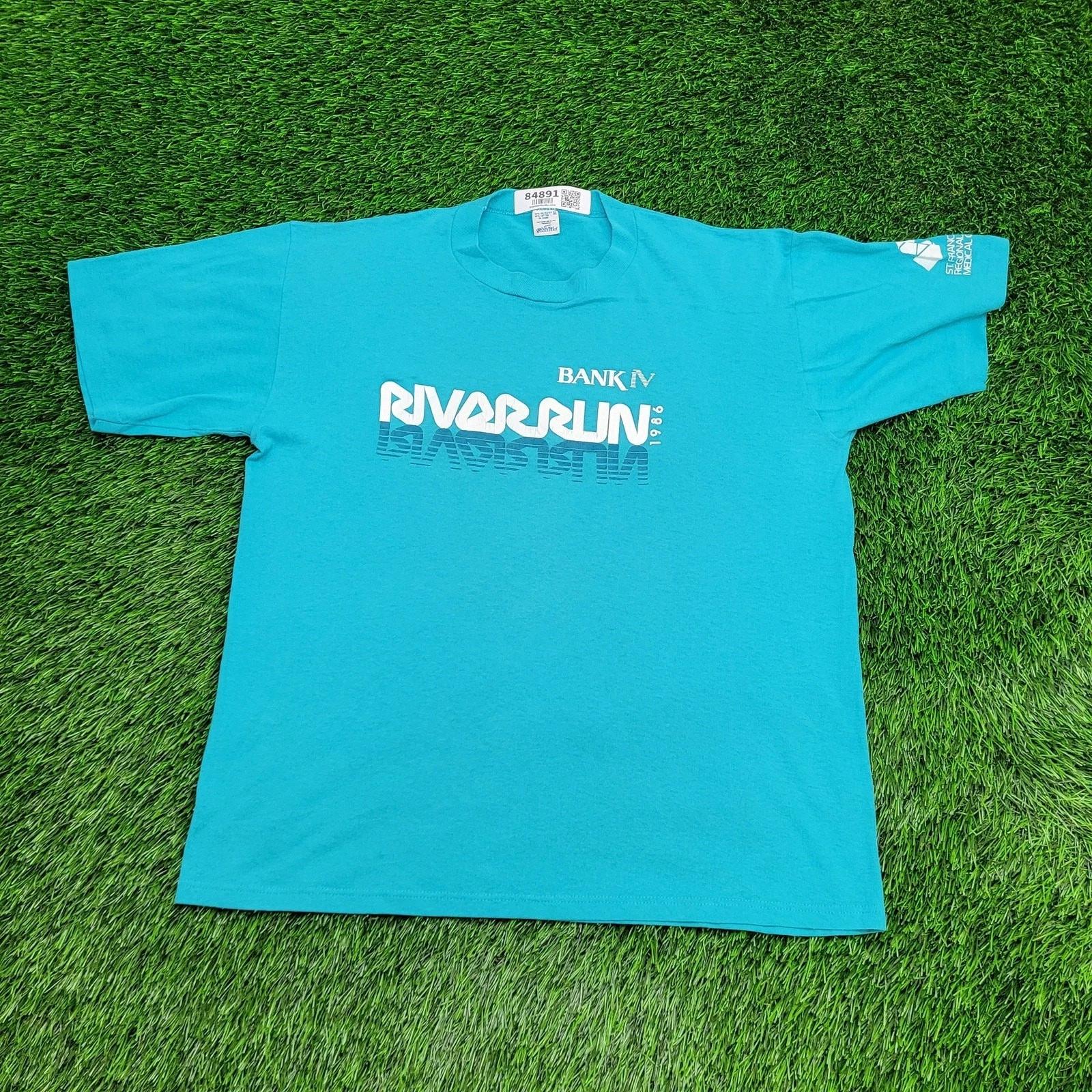 Vintage 1986 Riverrun Marathon Shirt Large 21x25 Bank-IV 3XL
Vintage 1986 Riverrun Marathon Shirt Large 21x25 Bank-IV 3XL