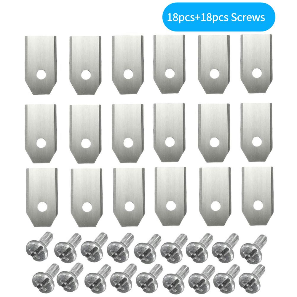 30set-18sets Grass Cutter Repair Accessories Stainless Steel Blades Spare Parts 0.7 MM for Husqvarna Automower/Gardena Lawnmower
30set-18sets Grass Cutter Repair Accessories Stainless Steel Blades Spare Parts 0.7 MM for Husqvarna Automower/Gardena Lawnmower