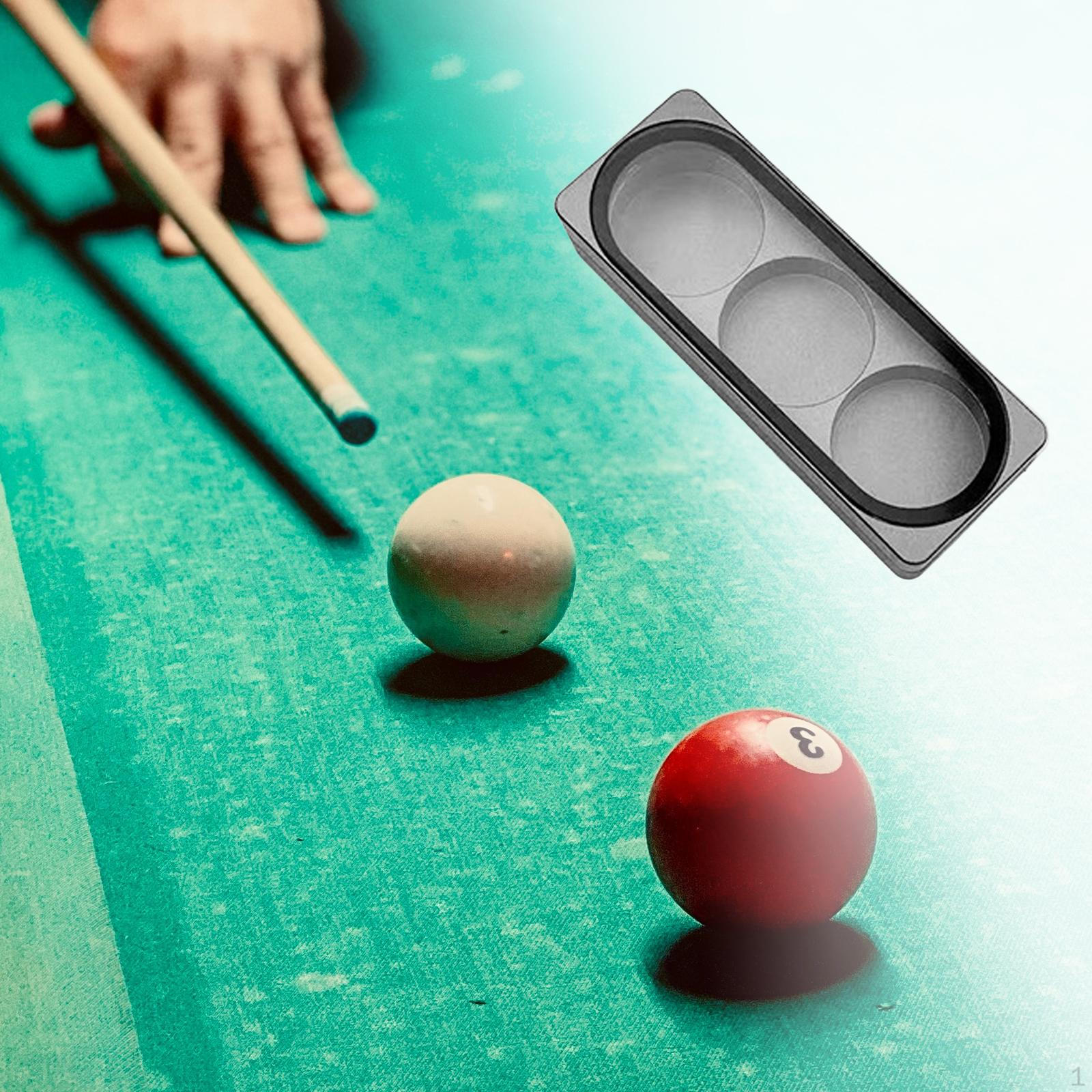 Portable Pool Tip Storage Case, 3 Holes, Billiard Tips Box, Holder
Portable Pool Tip Storage Case, 3 Holes, Billiard Tips Box, Holder