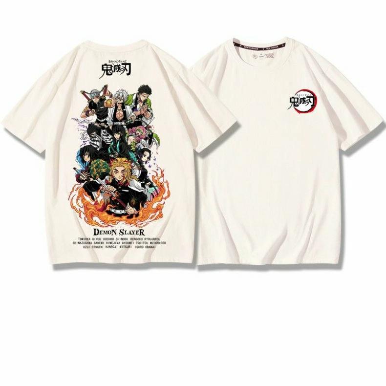 Мужская футболка из 100% чистого хлопка с принтом Demon Slayer, летняя модная мужская футболка с коротким рукавом, повседневная и удобная мужская футболка 4XL
Мужская футболка из 100% чистого хлопка с принтом Demon Slayer, летняя модная мужская футболка с коротким рукавом, повседневная и удобная мужская футболка 4XL