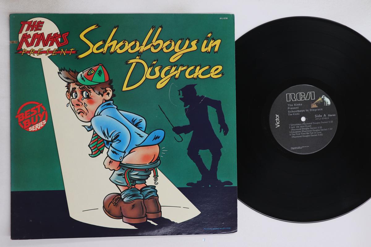 LP Record KINKS - Schoolboys In Disgrace AYL13749 RCA 1980 US Rock Used
LP Record KINKS - Schoolboys In Disgrace AYL13749 RCA 1980 US Rock Used