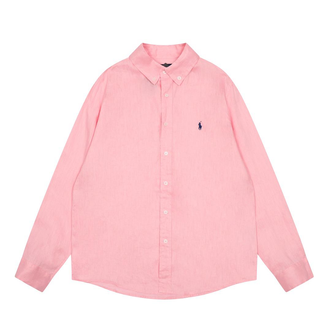 Ralph Lauren Unisex Polo: Little Horse Embroidery, Solid Color, Long Sleeve, Classic Casual Lapel Shirt Large рожевий
Ralph Lauren Unisex Polo: Little Horse Embroidery, Solid Color, Long Sleeve, Classic Casual Lapel Shirt Large рожевий