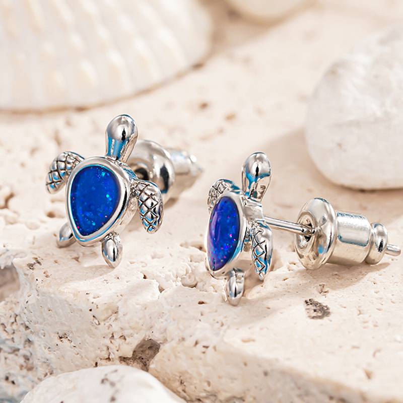Huitan Cute Blue Turtle Shaped Women Stud Earrings Fancy Party Daily Fresh Style Accessories Versatile Delicate Holiday Zircon
Huitan Cute Blue Turtle Shaped Women Stud Earrings Fancy Party Daily Fresh Style Accessories Versatile Delicate Holiday Zircon