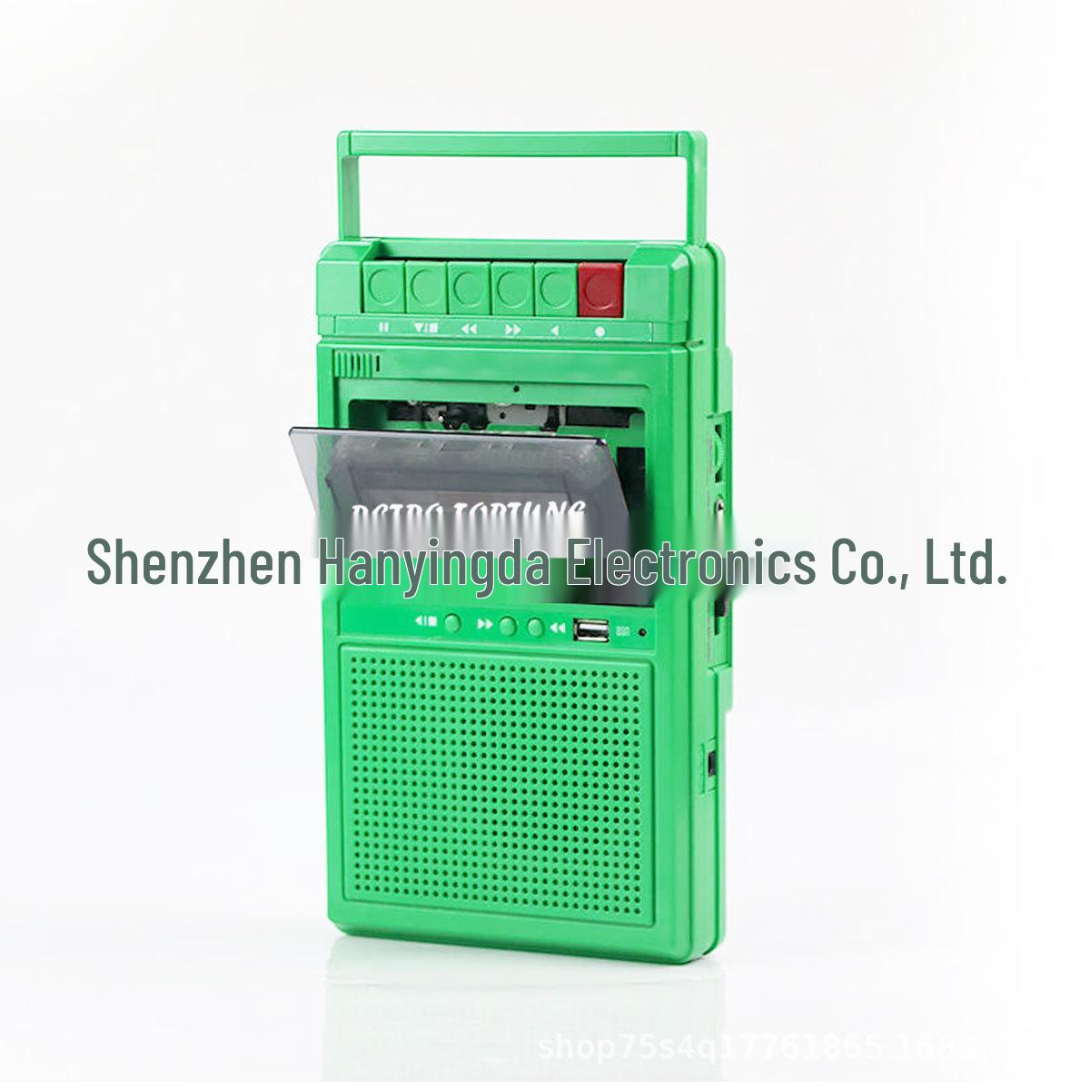 Retro Fortune Bluetooth Cassette Recorder with USB Player EU Version зелений
Retro Fortune Bluetooth Cassette Recorder with USB Player EU Version зелений