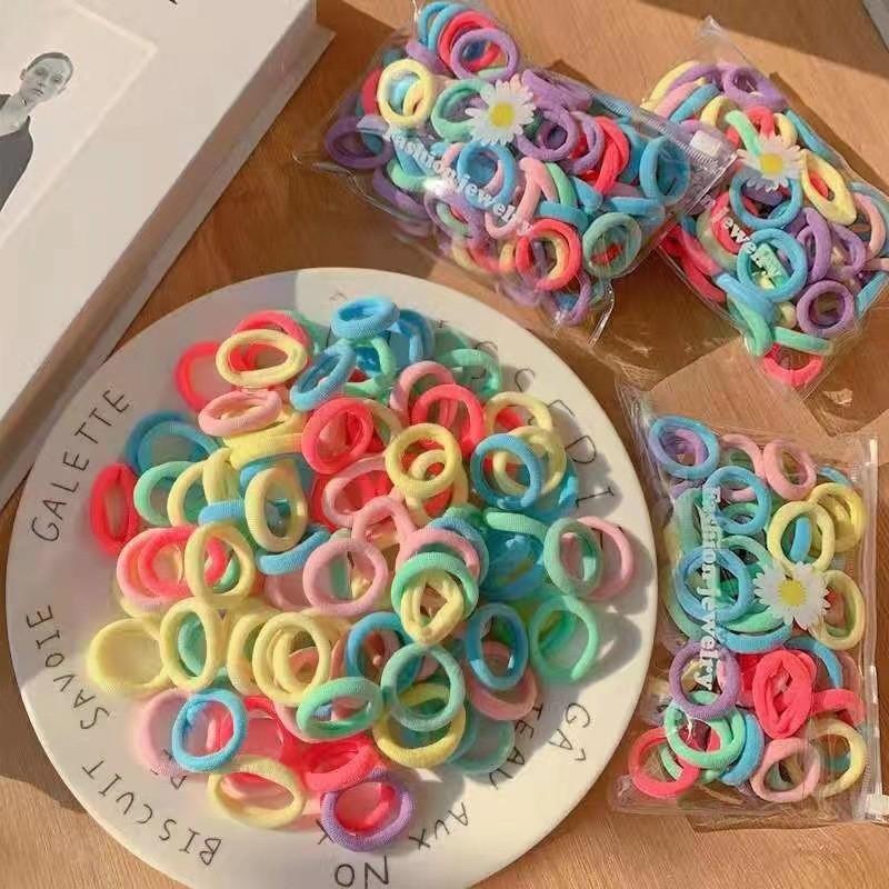 100PCS/Set Small Candy Elastic Hair Bands Rubber bands Girls Kids 3CM Colorful Ponytail Scrunchies Ties Basic Hair Accessories
100PCS/Set Small Candy Elastic Hair Bands Rubber bands Girls Kids 3CM Colorful Ponytail Scrunchies Ties Basic Hair Accessories