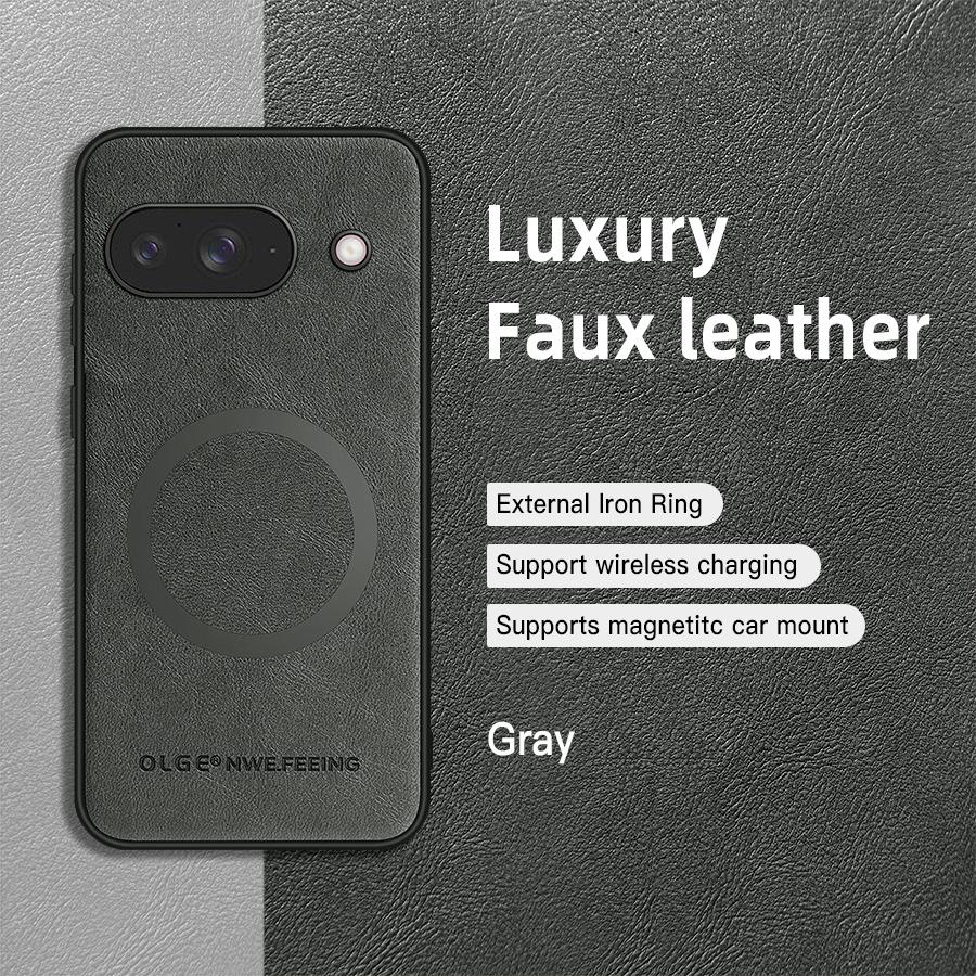 Классическая кожа Беспроводная зарядка Для Magsafe Магнитный чехол для Google Pixel 9A Pixel9A 5G Мягкая задняя крышка For Google Pixel 9A серый
Классическая кожа Беспроводная зарядка Для Magsafe Магнитный чехол для Google Pixel 9A Pixel9A 5G Мягкая задняя крышка For Google Pixel 9A серый