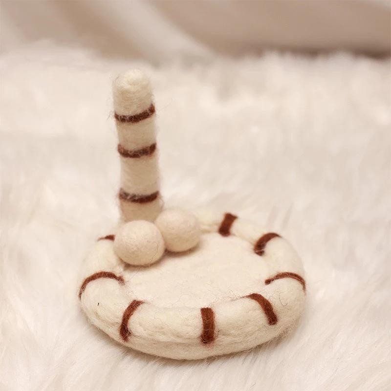1PC Creative Cute Cat Tail Coaster Handmade Wool Felt Non-slip Heat-Insulating Mat Cartoon Household Warm Cup Mat
1PC Creative Cute Cat Tail Coaster Handmade Wool Felt Non-slip Heat-Insulating Mat Cartoon Household Warm Cup Mat