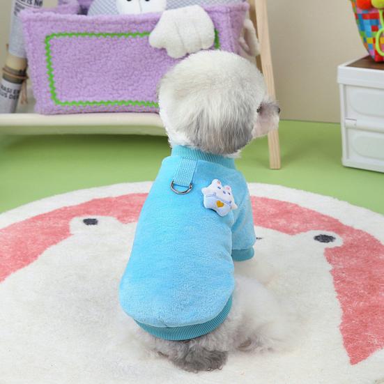 Yousheng Pet Clothes Удобный зимний свитер для собак с рисунком из мультфильмов и кольцом для тяги для холодной погоды
Yousheng Pet Clothes Удобный зимний свитер для собак с рисунком из мультфильмов и кольцом для тяги для холодной погоды