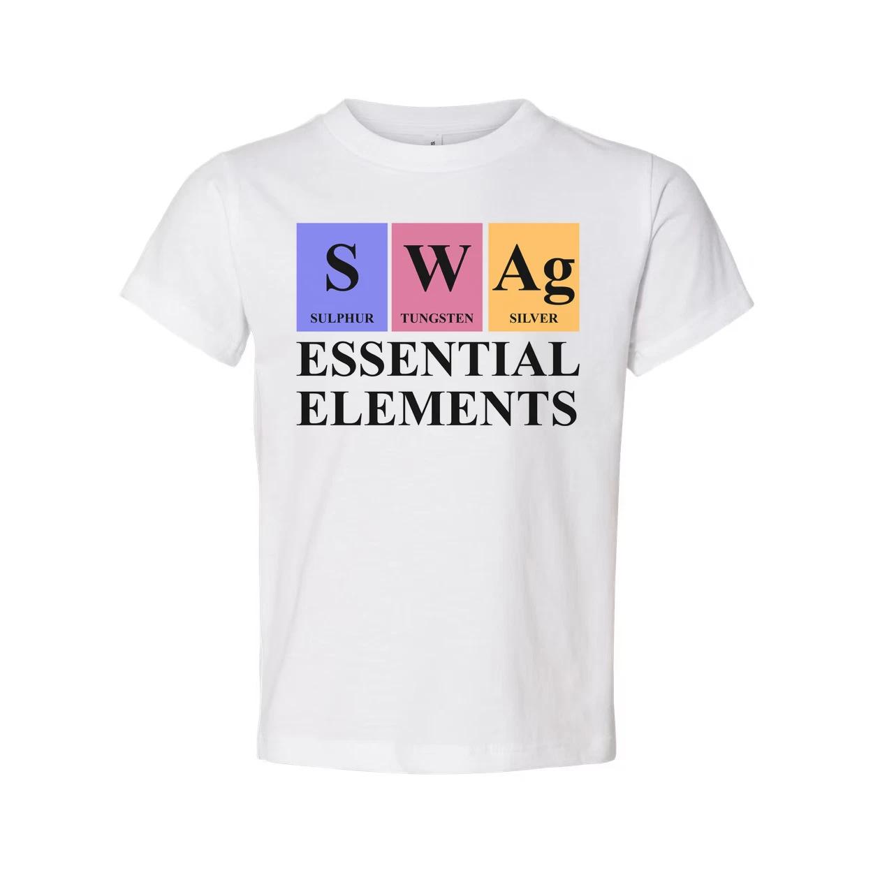 Essential Elements Graphic T Shirt With Periodic Table Inspired Sulphur Tungsten 3XL
Essential Elements Graphic T Shirt With Periodic Table Inspired Sulphur Tungsten 3XL