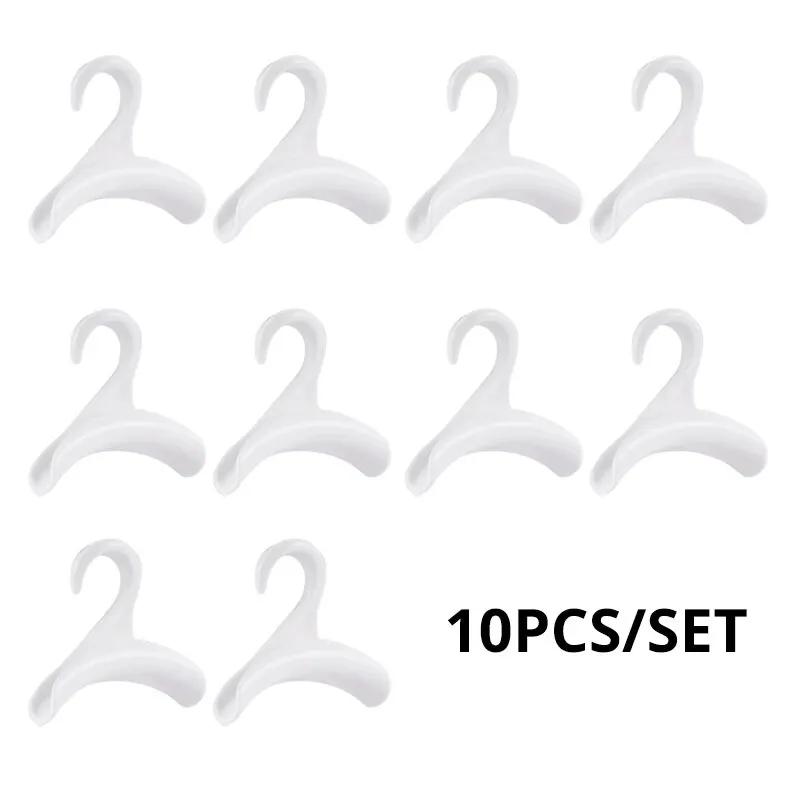 10 шт. Штабелируемый расширенный пластиковый крючок-соединитель для вешалок, Экономия места для хранения, Многофункциональная стойка для подвешивания сумок и шляп
10 шт. Штабелируемый расширенный пластиковый крючок-соединитель для вешалок, Экономия места для хранения, Многофункциональная стойка для подвешивания сумок и шляп