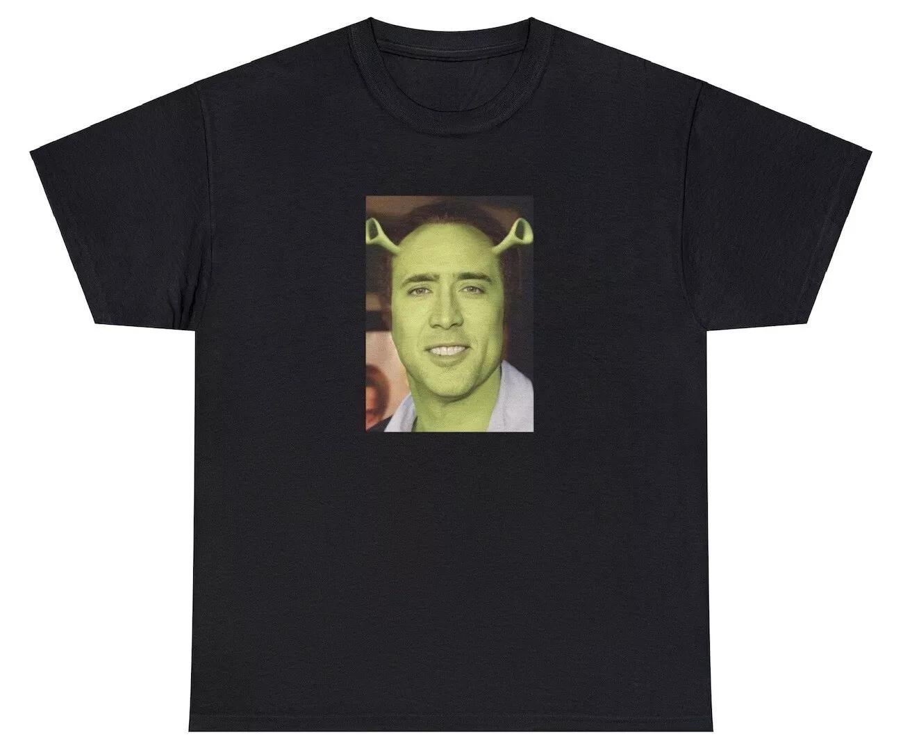 Shrek Cage T Shirt Funny Sarcastic Nicolas Nick Cage Movie Parody Humor Tee M
Shrek Cage T Shirt Funny Sarcastic Nicolas Nick Cage Movie Parody Humor Tee M