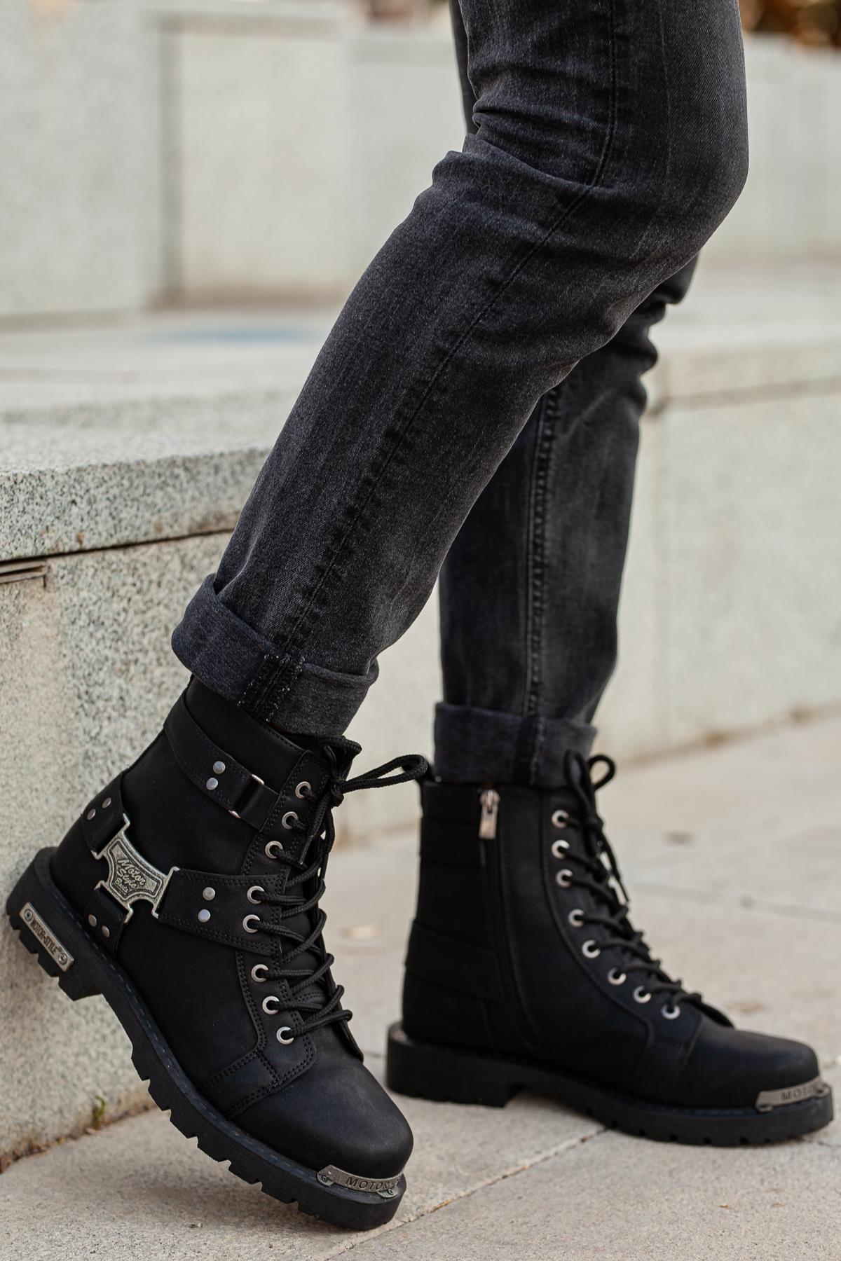 Мужские модные ботинки из искусственной кожи на толстом каблуке Bootie M унисекс мотоциклетные ботинки обувь 36
Мужские модные ботинки из искусственной кожи на толстом каблуке Bootie M унисекс мотоциклетные ботинки обувь 36