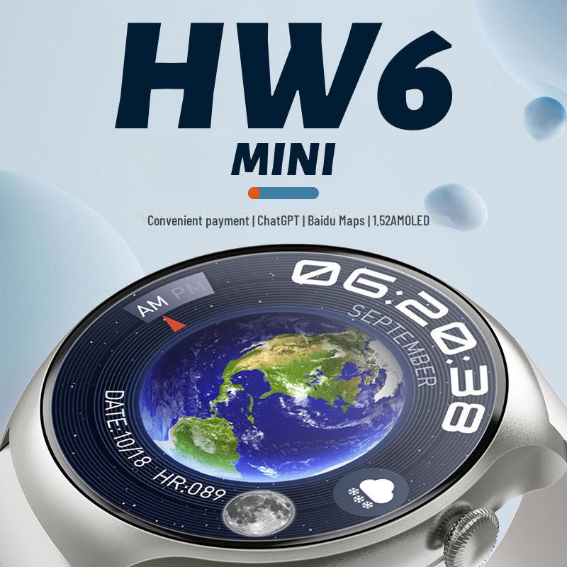 Умные часы HW6: Двойная оплата, музыка, артериальное давление, QR-код, оповещения о звонках, пульс, Bluetooth. серебряный
Умные часы HW6: Двойная оплата, музыка, артериальное давление, QR-код, оповещения о звонках, пульс, Bluetooth. серебряный