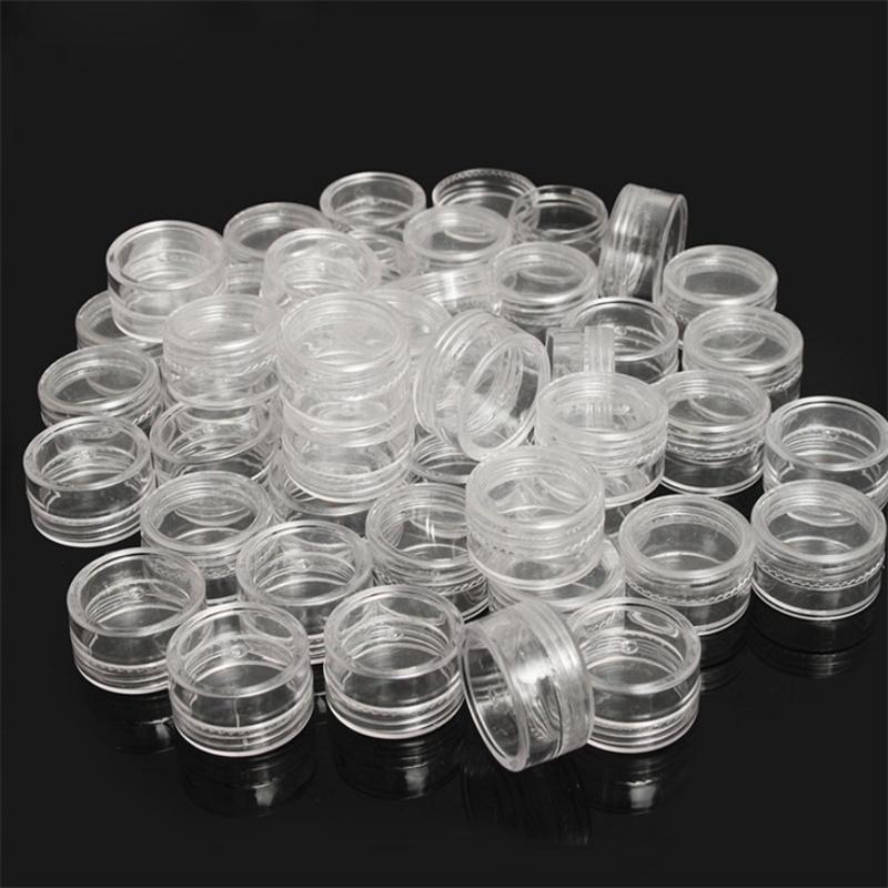 Bulk Pack 2.5ml Cosmetic Bottles 50/100/200/400pcs Clear Cream Jars for Nail Art Samples Small Clear Tin Containers for Balm
Bulk Pack 2.5ml Cosmetic Bottles 50/100/200/400pcs Clear Cream Jars for Nail Art Samples Small Clear Tin Containers for Balm