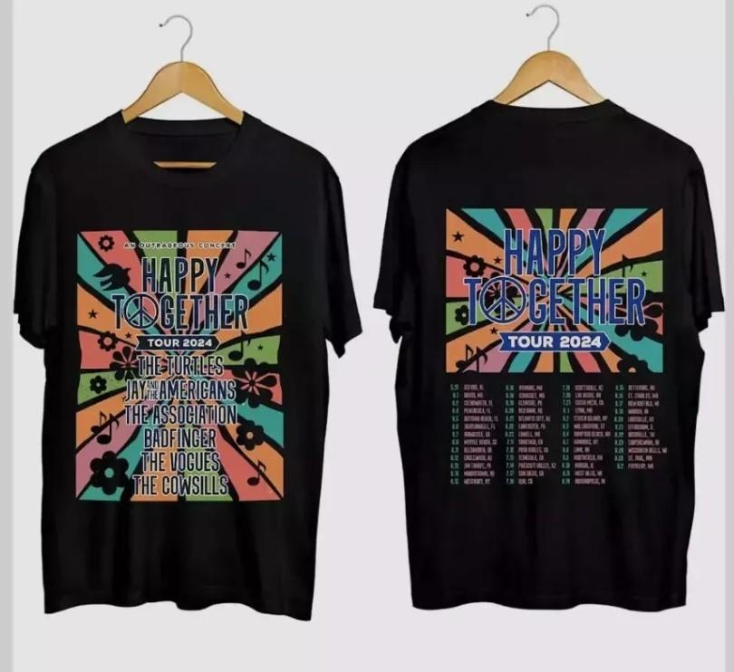 Happy Together Tour 2024 Tour Concert Unisex Adult T-Shirt Unisex T-Shirt L
Happy Together Tour 2024 Tour Concert Unisex Adult T-Shirt Unisex T-Shirt L