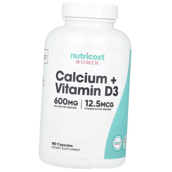 Кальций Д3 для женщин, Women Calcium + Vitamin D3, Nutricost 180капс (36647035) 180caps
Кальций Д3 для женщин, Women Calcium + Vitamin D3, Nutricost 180капс (36647035) 180caps