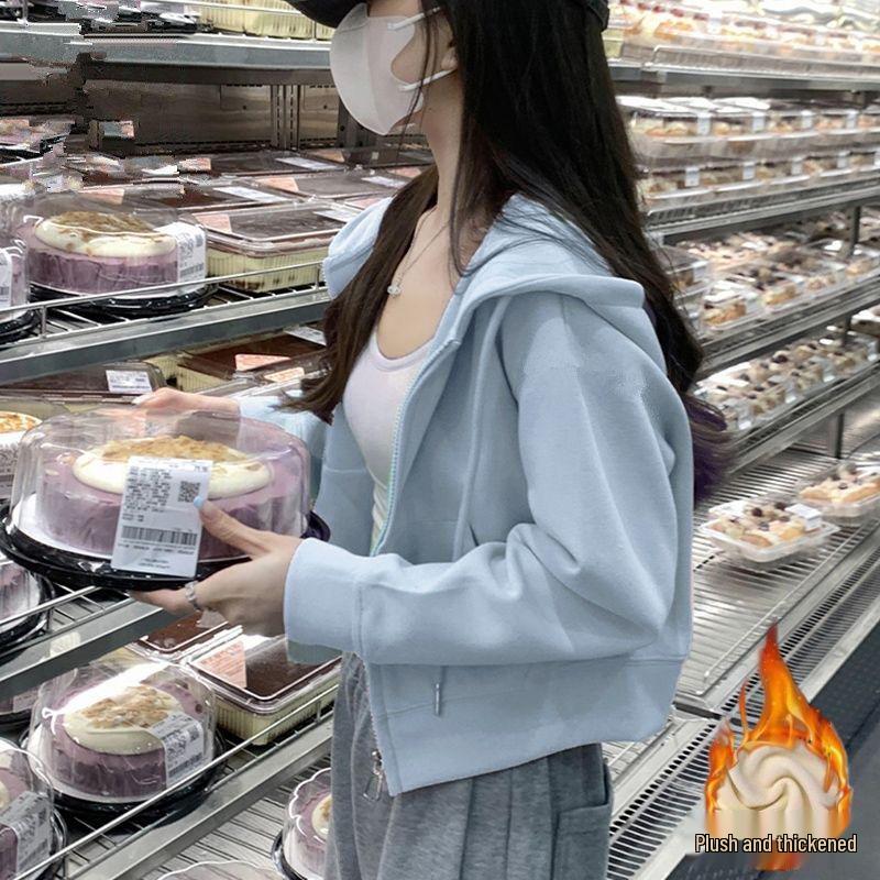 Women s Petite Hooded Casual Jacket - Korean Style Spring/Autumn 2025 S 30-42 kg Genuine Quality
Women s Petite Hooded Casual Jacket - Korean Style Spring/Autumn 2025 S 30-42 kg Genuine Quality