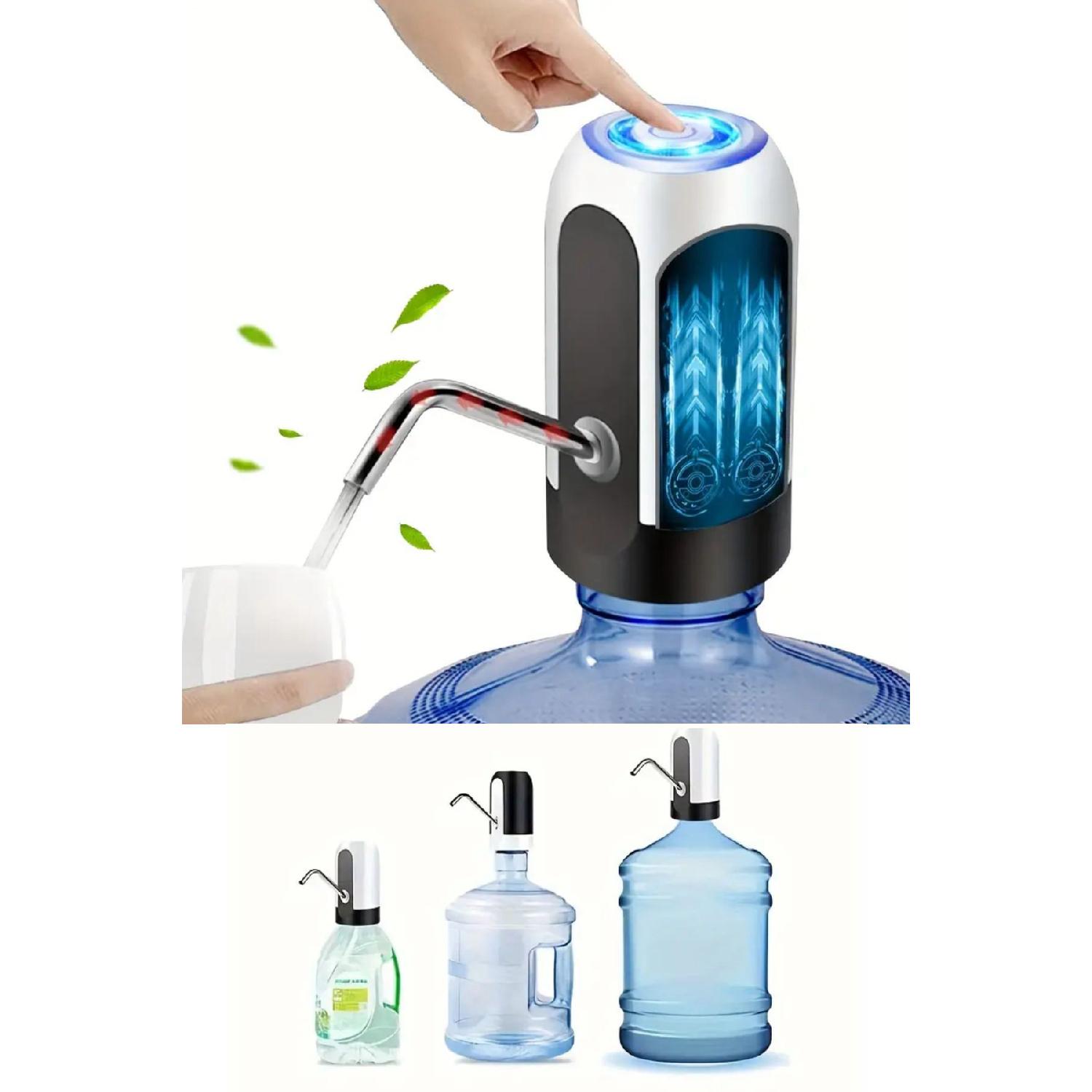 Usb Rechargeable Automatic Water Dispenser Pump Touch Bottle Pump For Camping And Home Use чёрный
Usb Rechargeable Automatic Water Dispenser Pump Touch Bottle Pump For Camping And Home Use чёрный