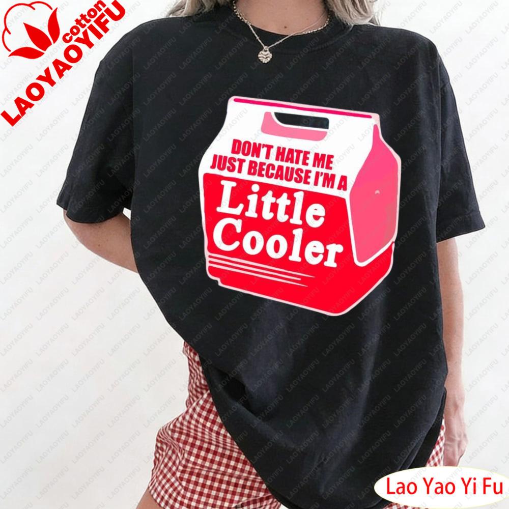 Dont Hate Me Because Im A Little Cooler TShirt Drink Box Pattern Tshirt Women Daily Life Casual Wear Short Sleeve Tees S
Dont Hate Me Because Im A Little Cooler TShirt Drink Box Pattern Tshirt Women Daily Life Casual Wear Short Sleeve Tees S