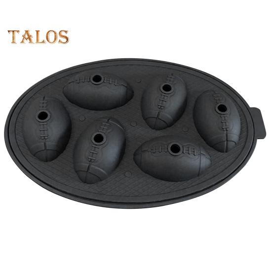 Мяч для регби, лоток для кубиков льда, 6 полостей, пищевой класс, легко снимается, многоразовый холодильник «сделай сам», силиконовый виски, коктейли, форма для изготовления кубиков льда, кухонные принадлежности чёрный
Мяч для регби, лоток для кубиков льда, 6 полостей, пищевой класс, легко снимается, многоразовый холодильник «сделай сам», силиконовый виски, коктейли, форма для изготовления кубиков льда, кухонные принадлежности чёрный