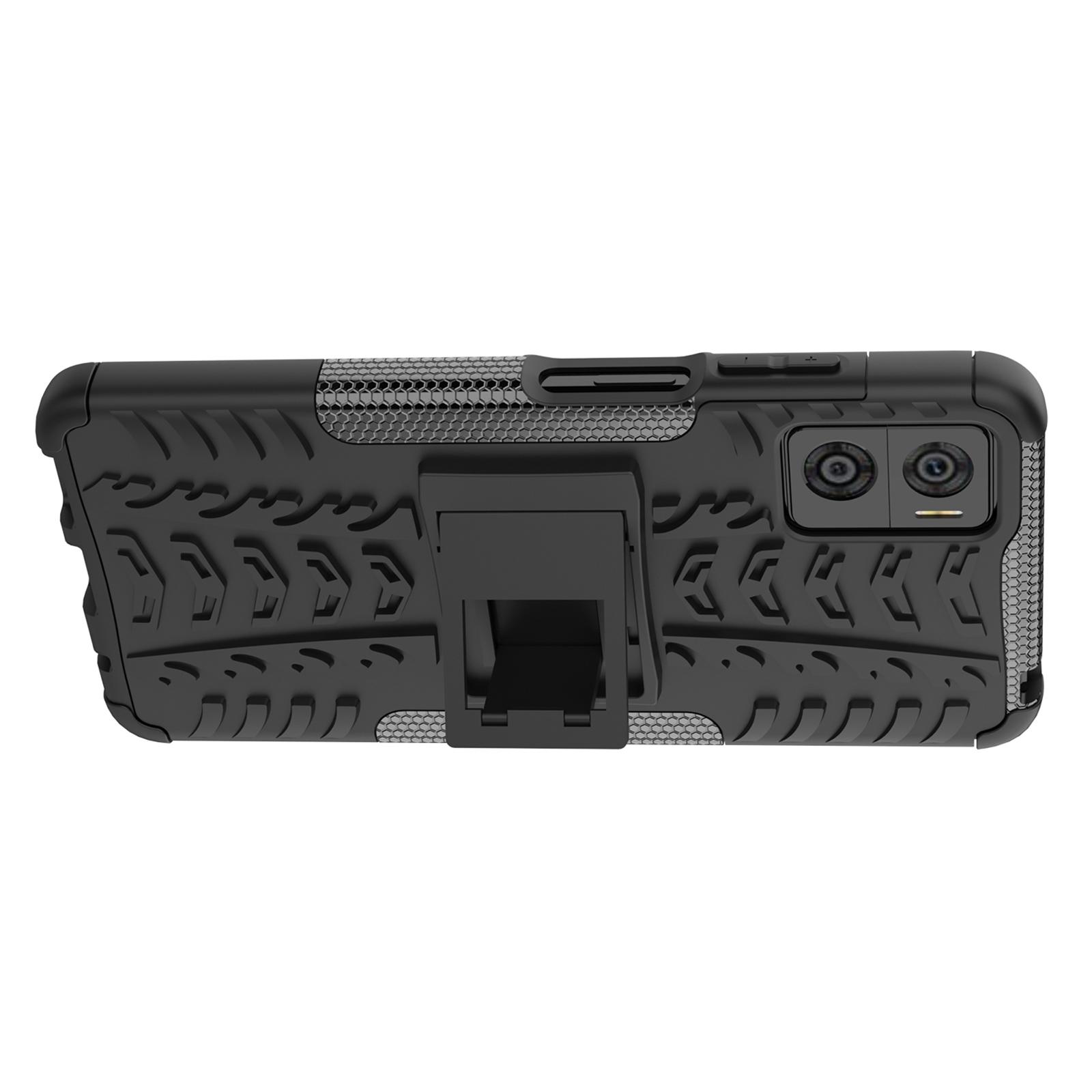 For Motorola Moto E22 4G Hard PC+TPU Rugged Tire Pattern Phone Case Kickstand Drop-proof Back Cover Black
For Motorola Moto E22 4G Hard PC+TPU Rugged Tire Pattern Phone Case Kickstand Drop-proof Back Cover Black