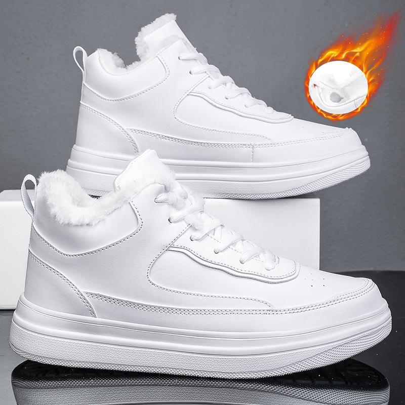 New velvet cotton shoes pure white board shoes high-top versatile little white shoes large size shoes 39-48 39 білий
New velvet cotton shoes pure white board shoes high-top versatile little white shoes large size shoes 39-48 39 білий