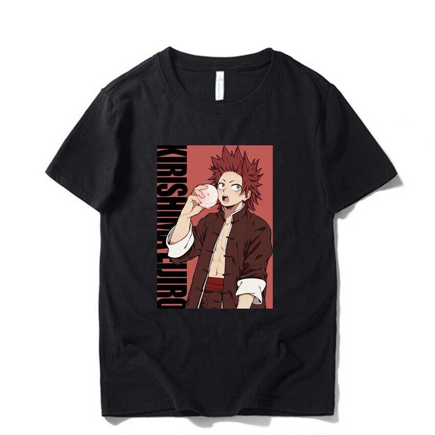 Високоякісна чоловіча футболка Літня повсякденна футболка Anime Boku No Hero Academia Kirishima Eijiro Футболка унісекс, бавовняні футболки 3XL чорний
Високоякісна чоловіча футболка Літня повсякденна футболка Anime Boku No Hero Academia Kirishima Eijiro Футболка унісекс, бавовняні футболки 3XL чорний