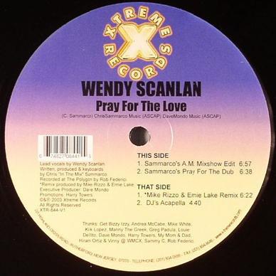 12inch Record WENDY SCANLAN - Pray For The Love XTR844V1 Xtreme Records 2003 US Dance & Electronica Used
12inch Record WENDY SCANLAN - Pray For The Love XTR844V1 Xtreme Records 2003 US Dance & Electronica Used