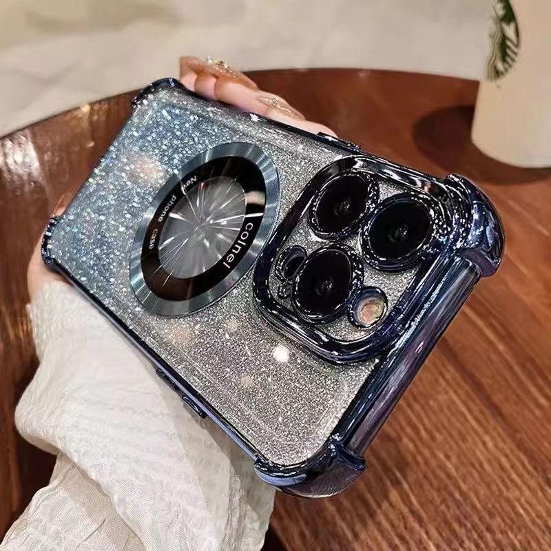 Роскошный магнитный блестящий ударопрочный чехол для телефона iPhone 16 15 14 13 12 11 Pro Max Plus стеклянная защита линз акриловая задняя крышка For iPhone16 Plus
Роскошный магнитный блестящий ударопрочный чехол для телефона iPhone 16 15 14 13 12 11 Pro Max Plus стеклянная защита линз акриловая задняя крышка For iPhone16 Plus