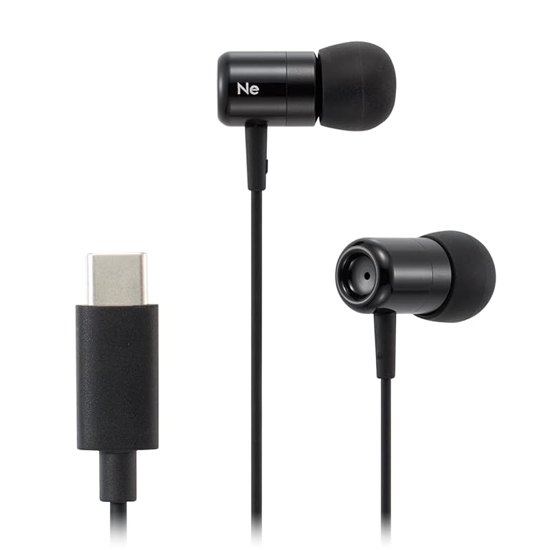Radius radius HP-NEL21C USB-C connection Type-C earphones inner ear Type C remote control with microphone hands free HP-NEL21CK (black)
Radius radius HP-NEL21C USB-C connection Type-C earphones inner ear Type C remote control with microphone hands free HP-NEL21CK (black)