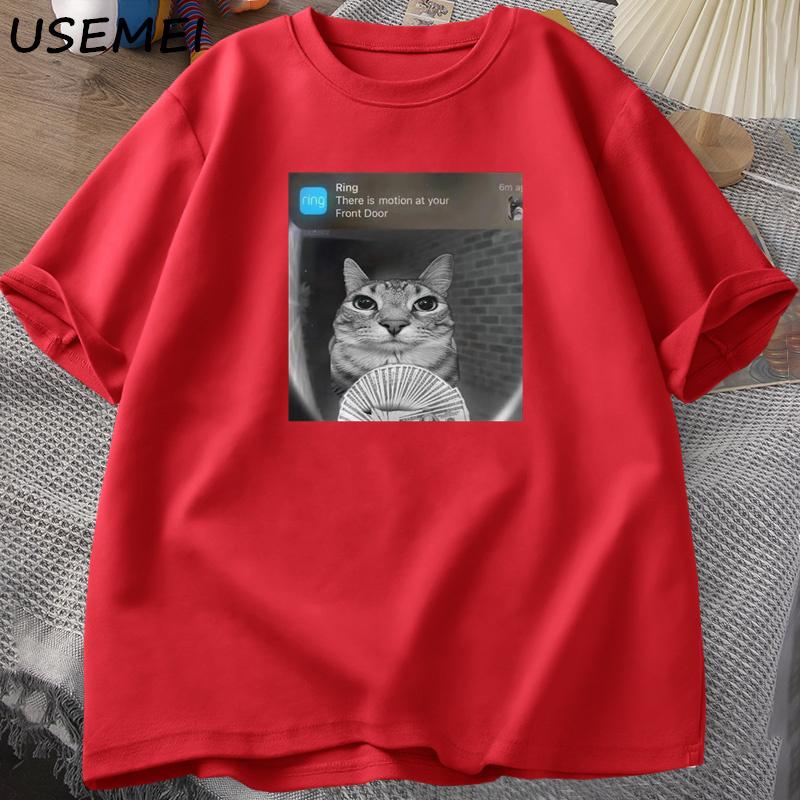 There Is Motion At Your Front Door Funny Cat Meme Tshirts Parody Tees Casual Cotton Short Sleeve Printed Tshirts Unisex Clothes XL
There Is Motion At Your Front Door Funny Cat Meme Tshirts Parody Tees Casual Cotton Short Sleeve Printed Tshirts Unisex Clothes XL