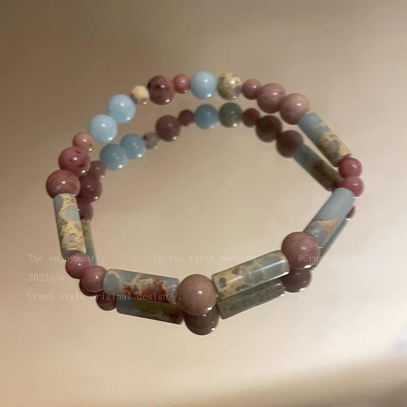 Beaded Bracelet - Women s Niche High-end Design Handcrafted Dopamine Bracelet Accessory for Handwear. Bean paste color
Beaded Bracelet - Women s Niche High-end Design Handcrafted Dopamine Bracelet Accessory for Handwear. Bean paste color