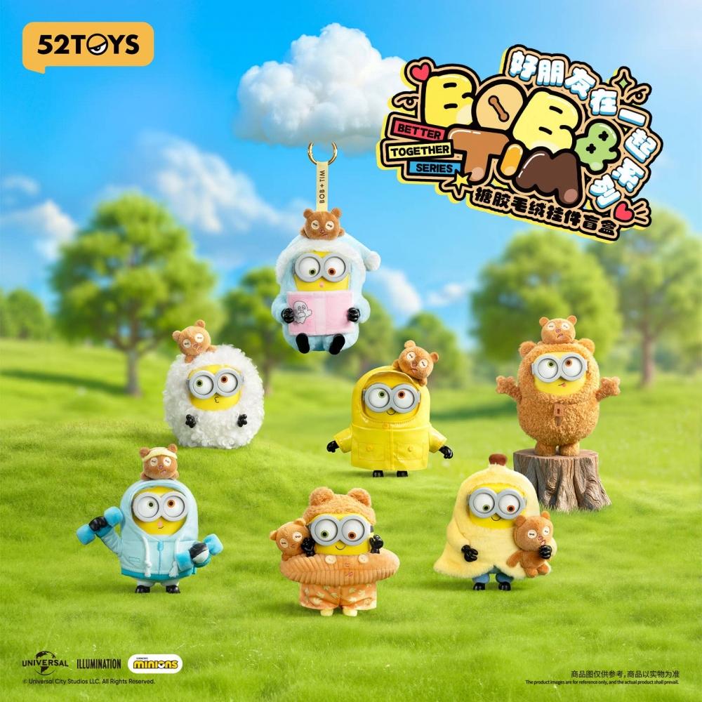 Minions Blindbox Minions Bob Tim Better Together Series 1box 6pcs
Minions Blindbox Minions Bob Tim Better Together Series 1box 6pcs