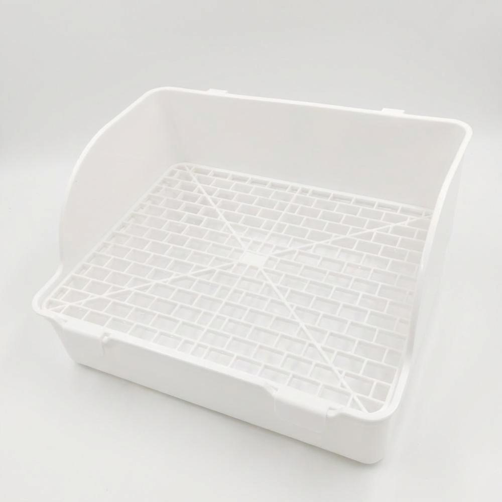 Rectangular Animal Potty Trainer Anti-spill Rabbit Training Toilet Rabbit Litter Tray Pet Cleaning бежевый
Rectangular Animal Potty Trainer Anti-spill Rabbit Training Toilet Rabbit Litter Tray Pet Cleaning бежевый