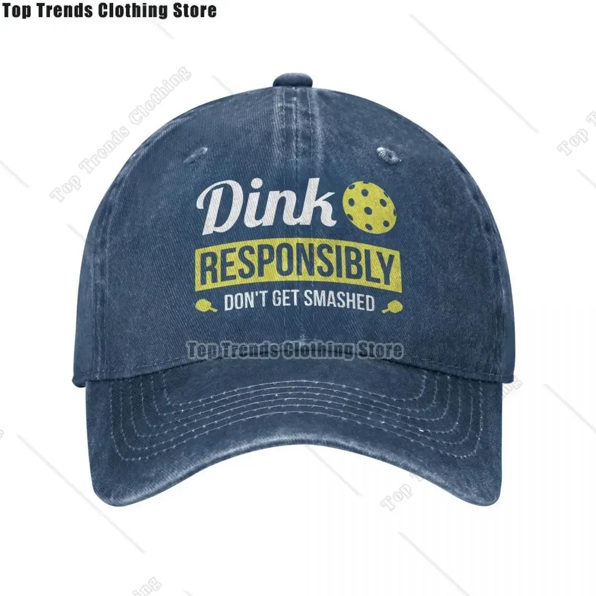 Dink Responsibly Funny Pickleball Spring Autumn Cap Hats Women Baseball Cap Vintage Hat Washed Denim Outdoor One Size
Dink Responsibly Funny Pickleball Spring Autumn Cap Hats Women Baseball Cap Vintage Hat Washed Denim Outdoor One Size