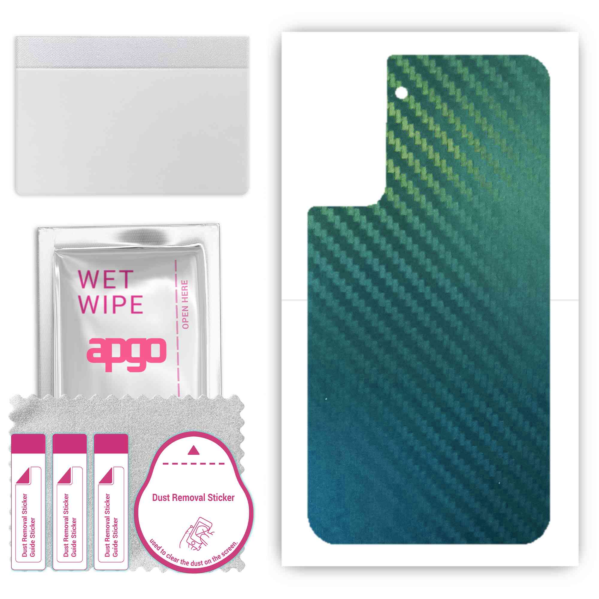 Apgo Protective Skin Sticker for the back compatible with Samsung Galaxy S21 5G, Wrap Film, Foil, Vinyl - Pattern Carbon Chameleon CAKA1
Apgo Protective Skin Sticker for the back compatible with Samsung Galaxy S21 5G, Wrap Film, Foil, Vinyl - Pattern Carbon Chameleon CAKA1