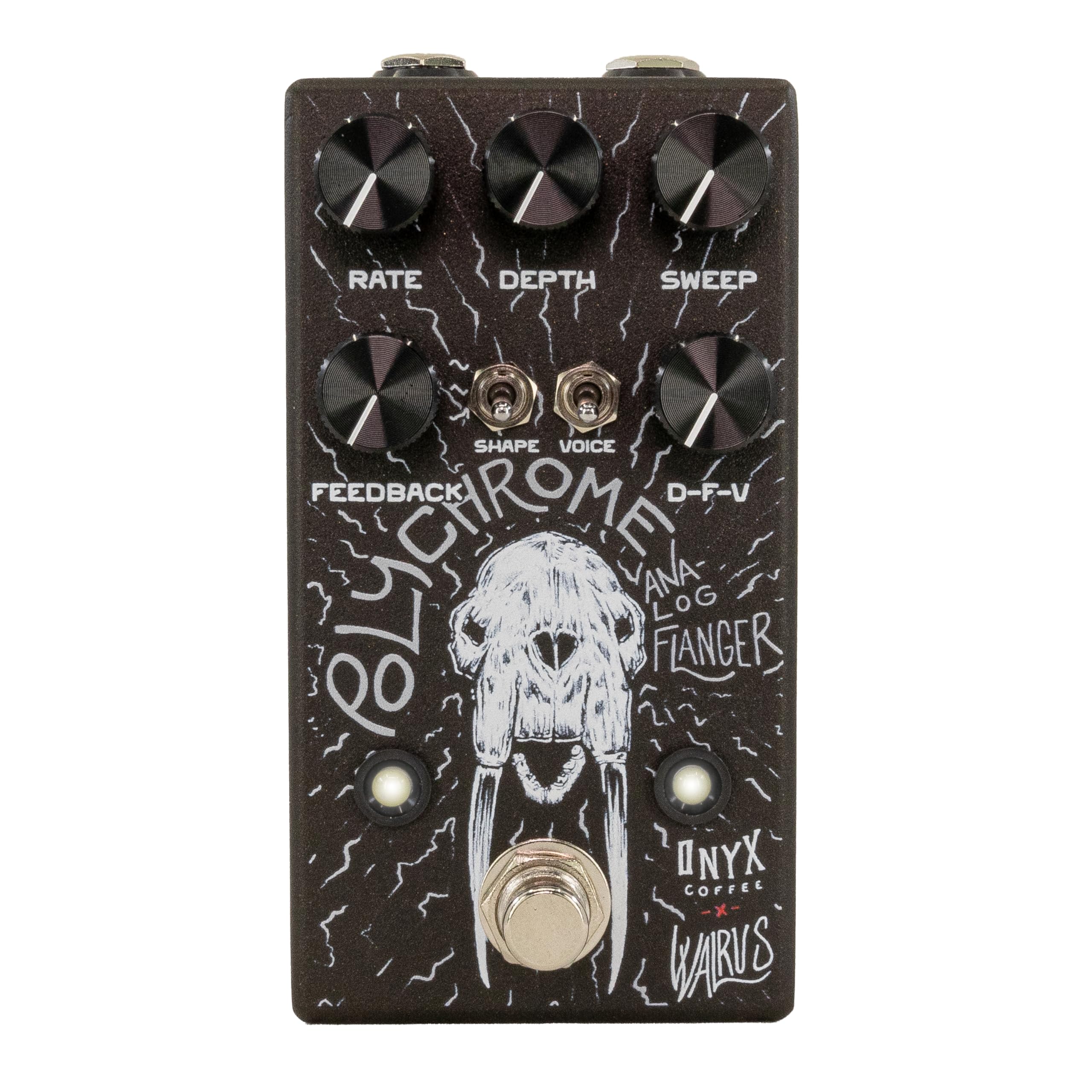 WALRUS AUDIO Polychrome Analog Flanger Flanger Black Friday 2023Limited Onyx Edition WAL-POLY/ONY
WALRUS AUDIO Polychrome Analog Flanger Flanger Black Friday 2023Limited Onyx Edition WAL-POLY/ONY
