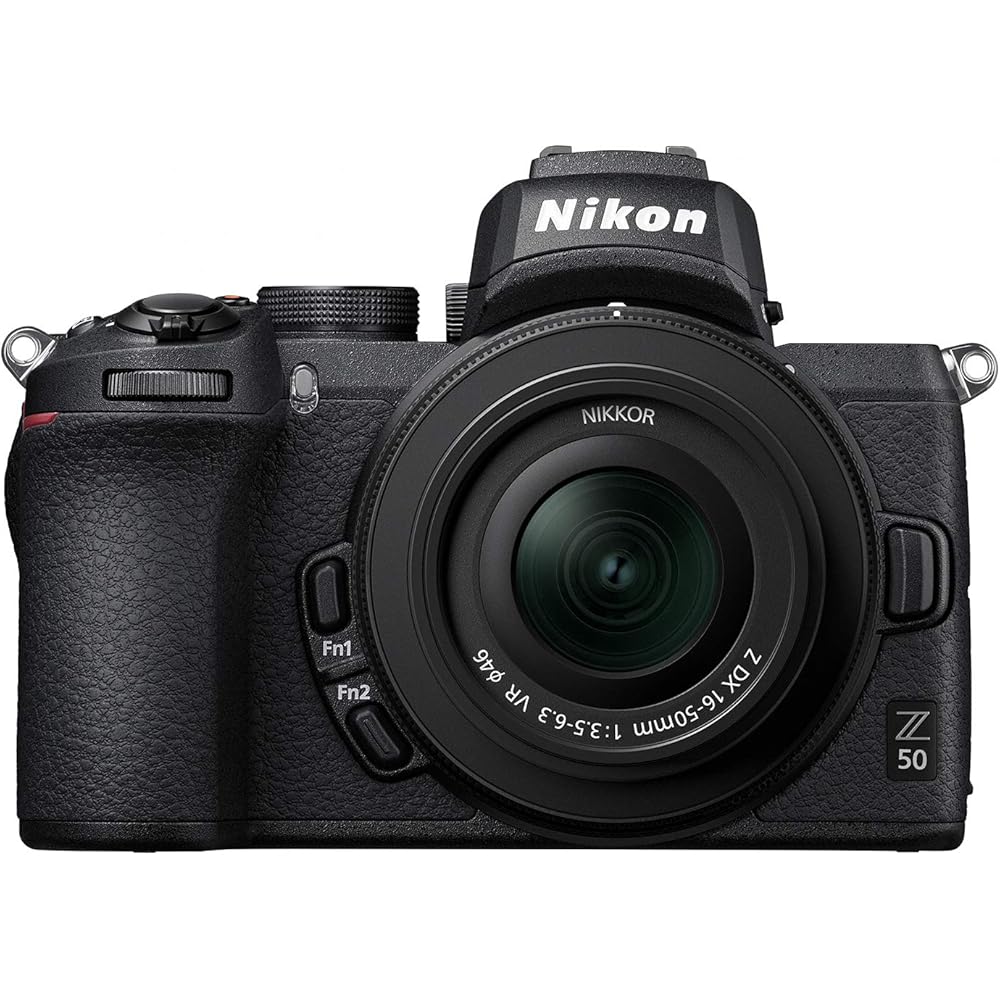Nikon Z50 Mirrorless SLR Camera Lens Kit NIKKOR Z DX 16-50mm f/3.5-6.3 with VR Z50LK16-50 Black
Nikon Z50 Mirrorless SLR Camera Lens Kit NIKKOR Z DX 16-50mm f/3.5-6.3 with VR Z50LK16-50 Black