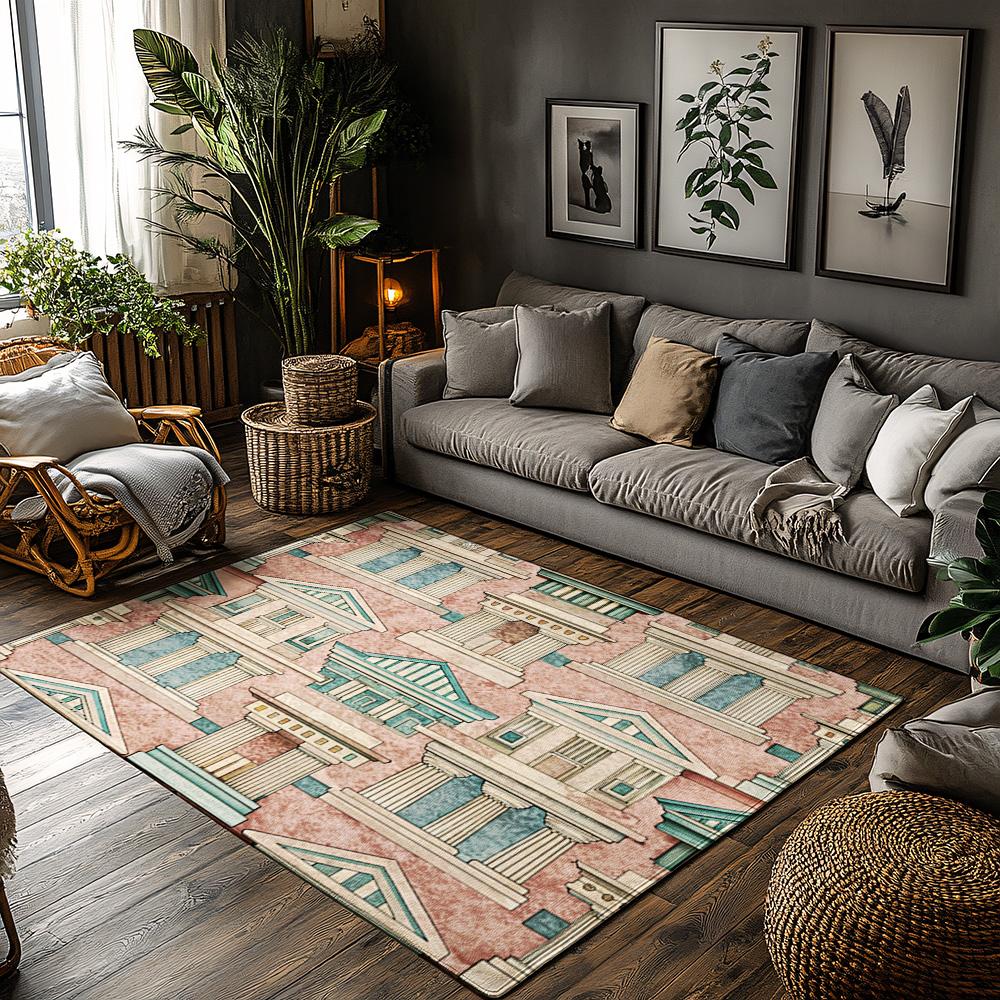 Stylish Area Rug Vintage Persian Carpet Bohemian Floor Mat Living Room Decor Home Accent Modern Geometric Pattern Non Slip Indoo 50x80cm
Stylish Area Rug Vintage Persian Carpet Bohemian Floor Mat Living Room Decor Home Accent Modern Geometric Pattern Non Slip Indoo 50x80cm