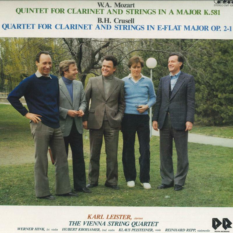 LP Record KARL LEISTER, VIENNA STRING QUARTET - Mozart: Clarinet Quintet K. 581 / C CMT1058 CAMERATA 1981 Japan Obi Classical
LP Record KARL LEISTER, VIENNA STRING QUARTET - Mozart: Clarinet Quintet K. 581 / C CMT1058 CAMERATA 1981 Japan Obi Classical