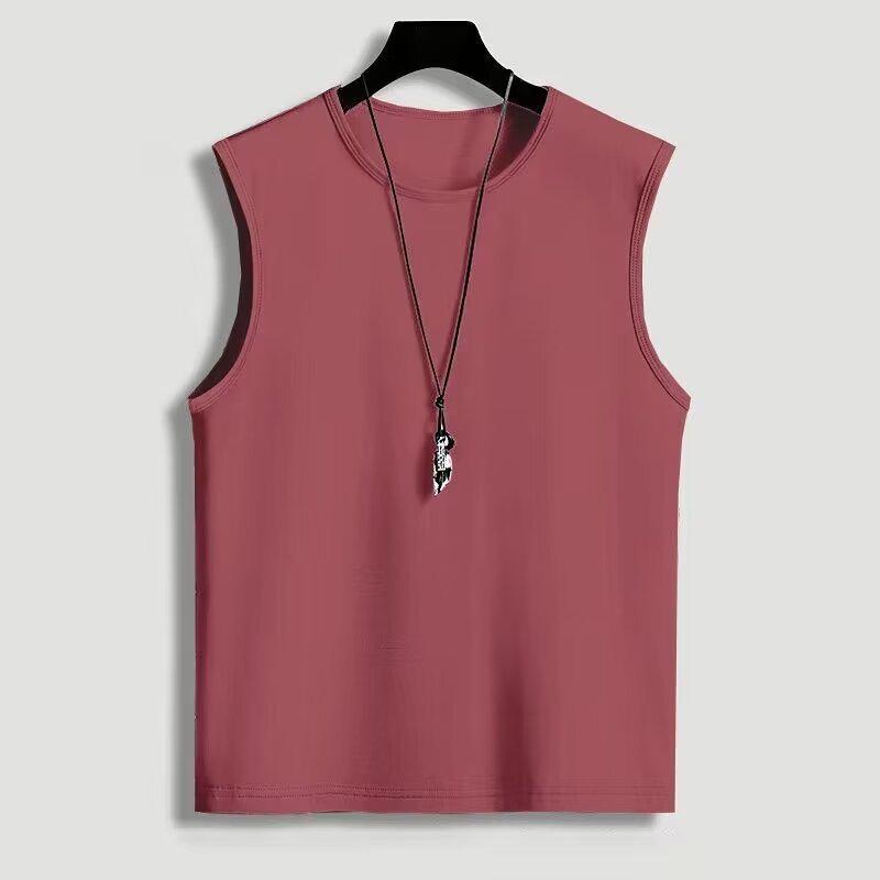 Мужской модный летний спортивный жилет без рукавов - повседневный свободный крой для студентов и мальчиков 5XL красный
Мужской модный летний спортивный жилет без рукавов - повседневный свободный крой для студентов и мальчиков 5XL красный