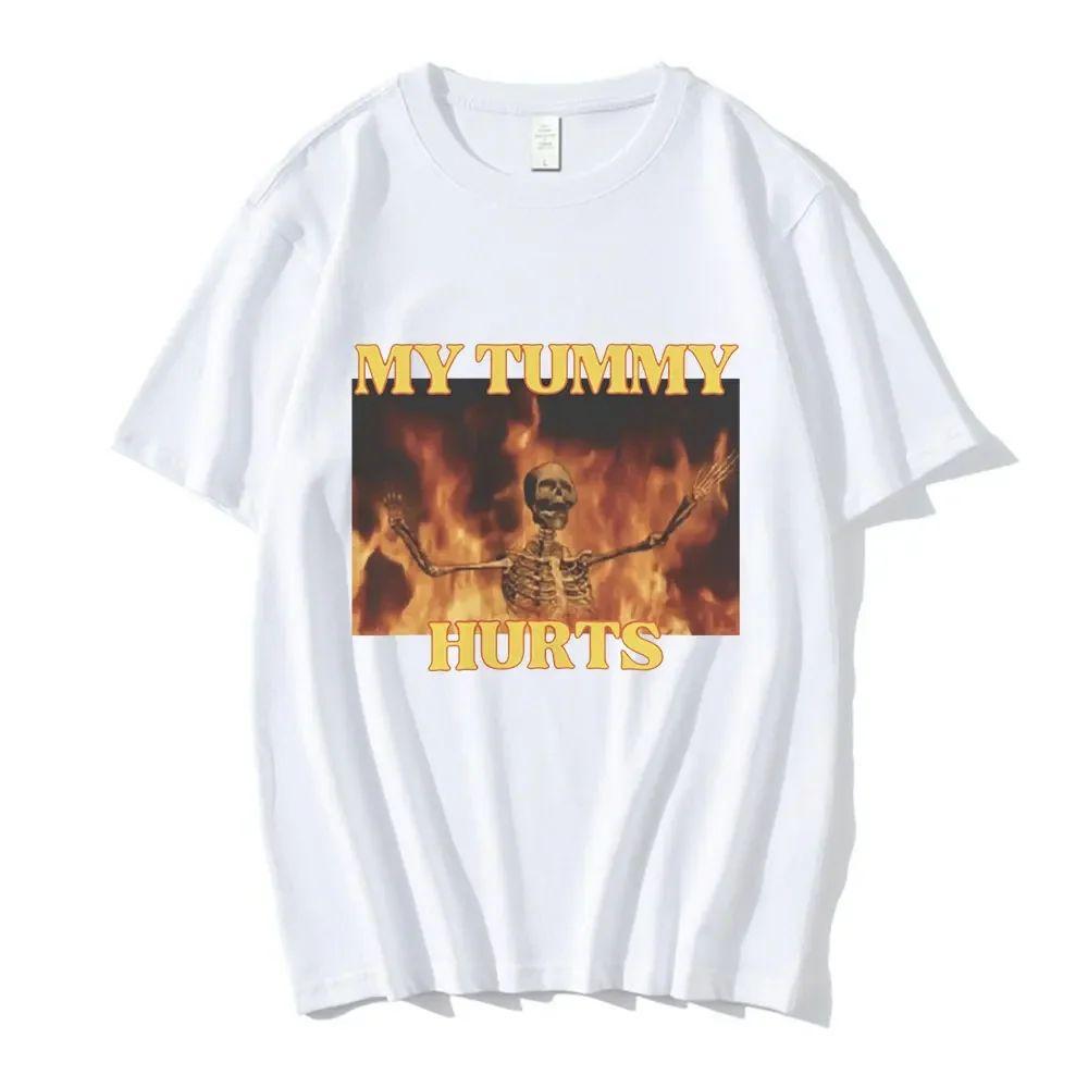 Y2k Hip Pop Tops My Tummy Hurts Funny Hard Skeleton Meme Tshirt Fashion Vintage Tshirts Cotton Cozy Casual T Shirts Unisex 4XL
Y2k Hip Pop Tops My Tummy Hurts Funny Hard Skeleton Meme Tshirt Fashion Vintage Tshirts Cotton Cozy Casual T Shirts Unisex 4XL