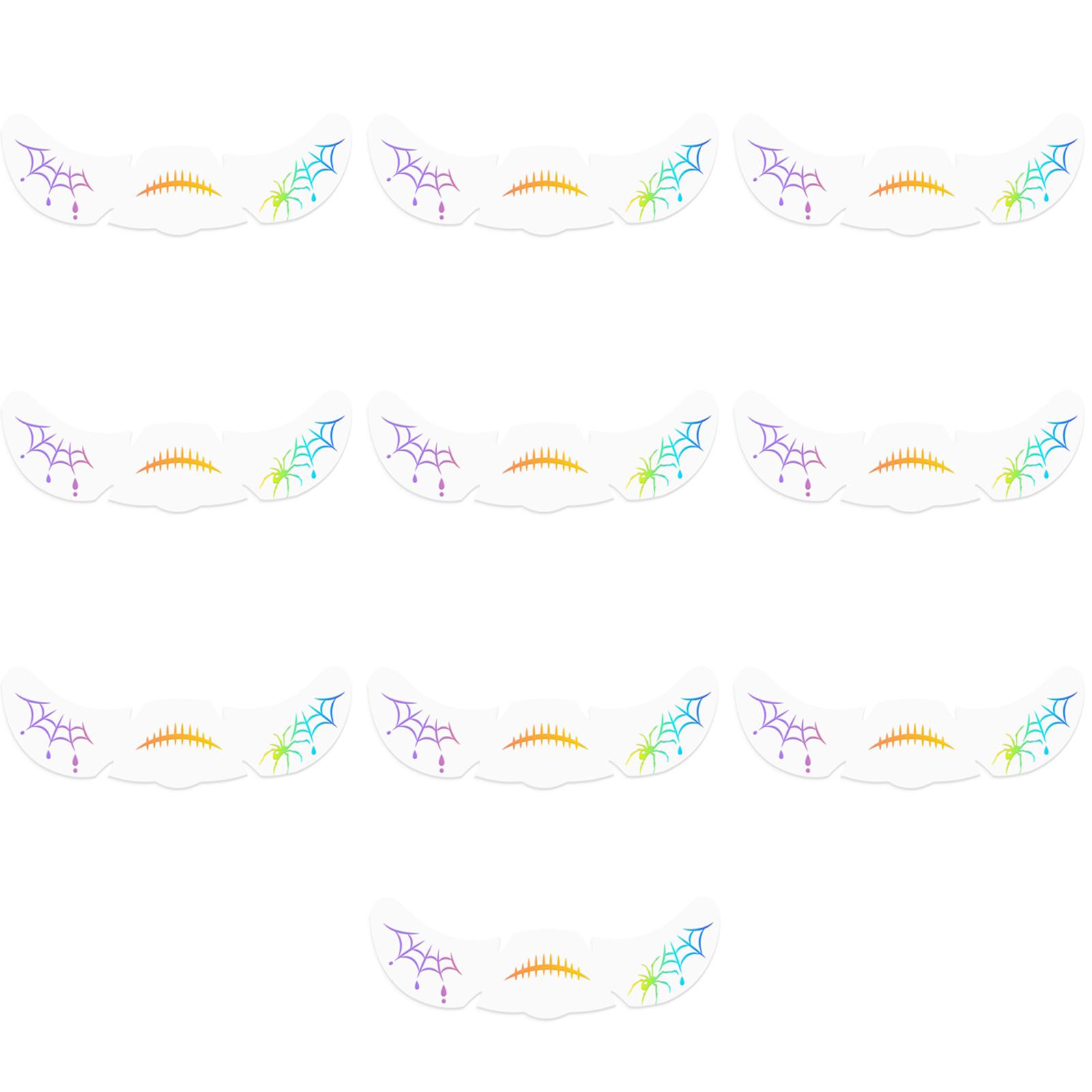 New 10PCS Halloween Face Tattoo Sticker Hot Stamping Freckles Makeup Radiation Fake Freckles Christmas Temporary Tattoo Stickers
New 10PCS Halloween Face Tattoo Sticker Hot Stamping Freckles Makeup Radiation Fake Freckles Christmas Temporary Tattoo Stickers