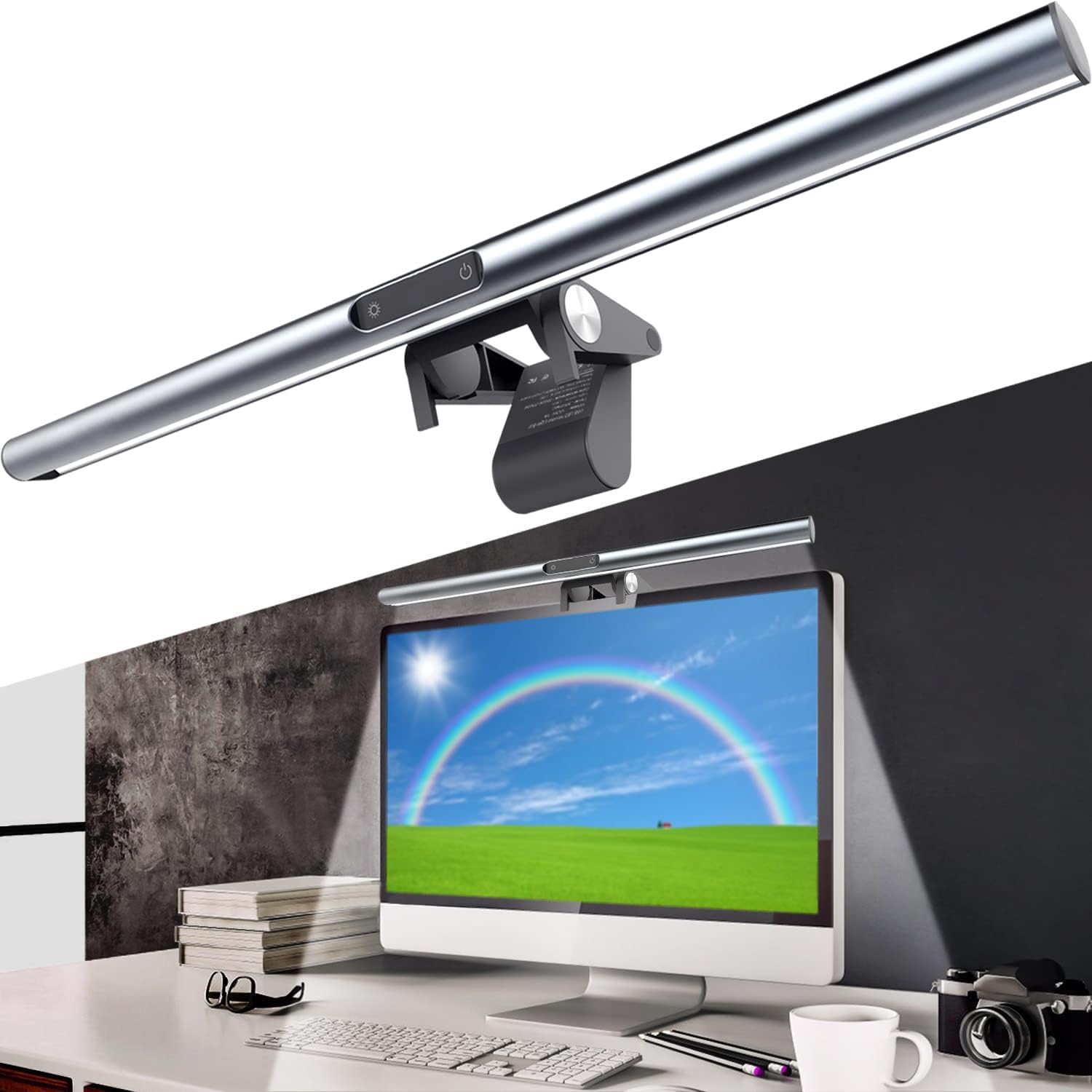 AmeToNana Monitor Light Bar Light 40 см Подвесной светильник для монитора Настольный светильник Цвет 83 Качественные светодиоды Цветопередача Плавная регулировка цветовой температуры и
AmeToNana Monitor Light Bar Light 40 см Подвесной светильник для монитора Настольный светильник Цвет 83 Качественные светодиоды Цветопередача Плавная регулировка цветовой температуры и