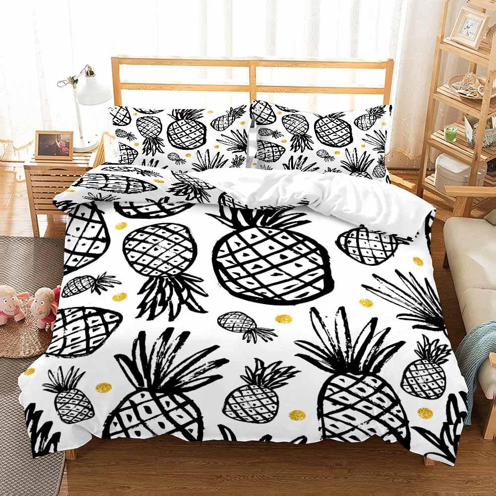 Pineapple Bedspread Cover Package Queen Size Size Fine Microfiber Kid Colorful Pineapple Single Size Sleep Bedding Package Fruit Theme Hello Summer EU single(135x200cm)
Pineapple Bedspread Cover Package Queen Size Size Fine Microfiber Kid Colorful Pineapple Single Size Sleep Bedding Package Fruit Theme Hello Summer EU single(135x200cm)