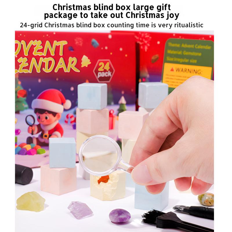 Набор детского рождественского адвент-календаря с натуральными кристаллами и необработанными драгоценными камнями Natural Raw
Набор детского рождественского адвент-календаря с натуральными кристаллами и необработанными драгоценными камнями Natural Raw