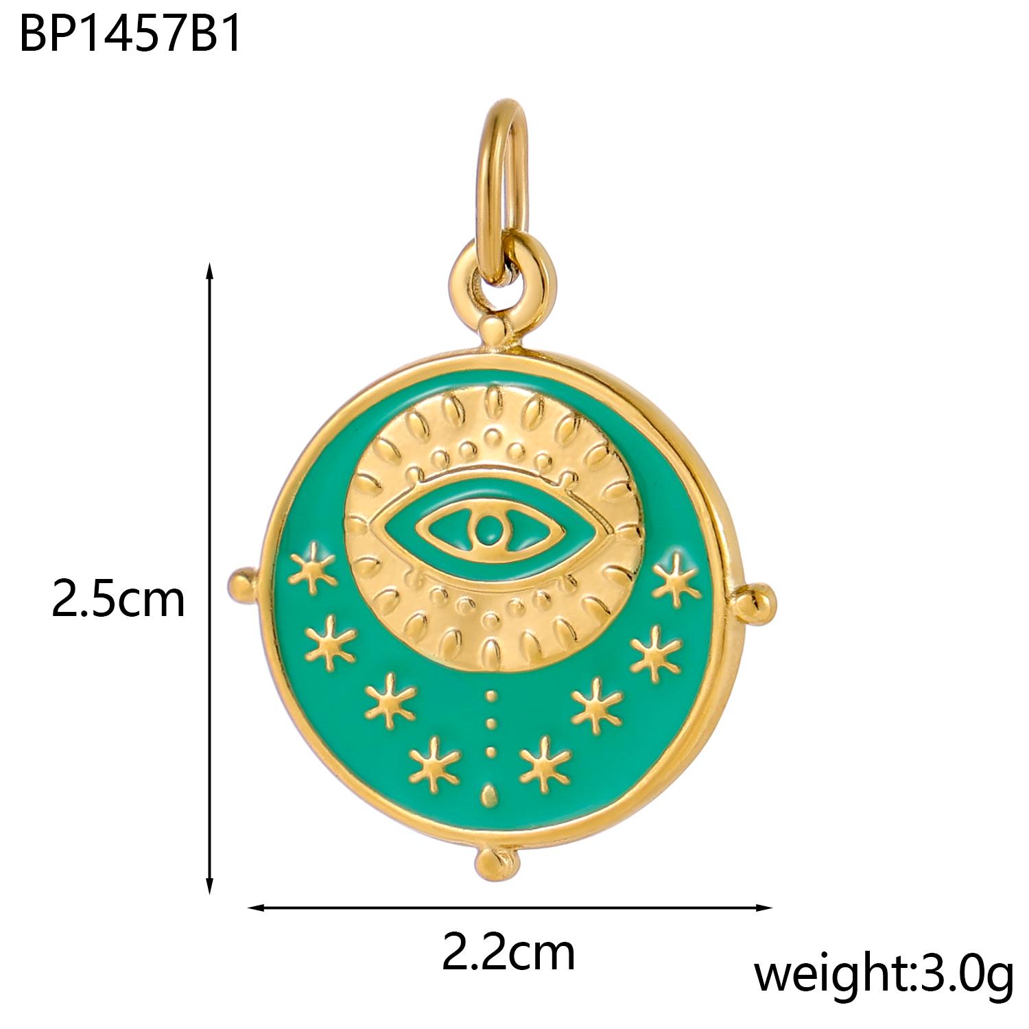 CARLIDANA Colorful PVD Gold Plated Oil Dripping Sun Moon Charms Pendant Non Tarnish Stainless Steel Enamel Evil Eyes Charms
CARLIDANA Colorful PVD Gold Plated Oil Dripping Sun Moon Charms Pendant Non Tarnish Stainless Steel Enamel Evil Eyes Charms
